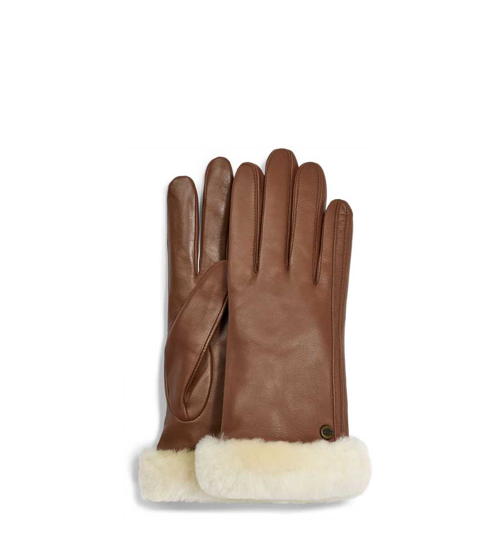 UGG® 公式【 クラシック レザー ショーティ テック グローブ|Classic Lthr Shorty Tech Glv|  191459161166 | レディース】アグ 公式サイト